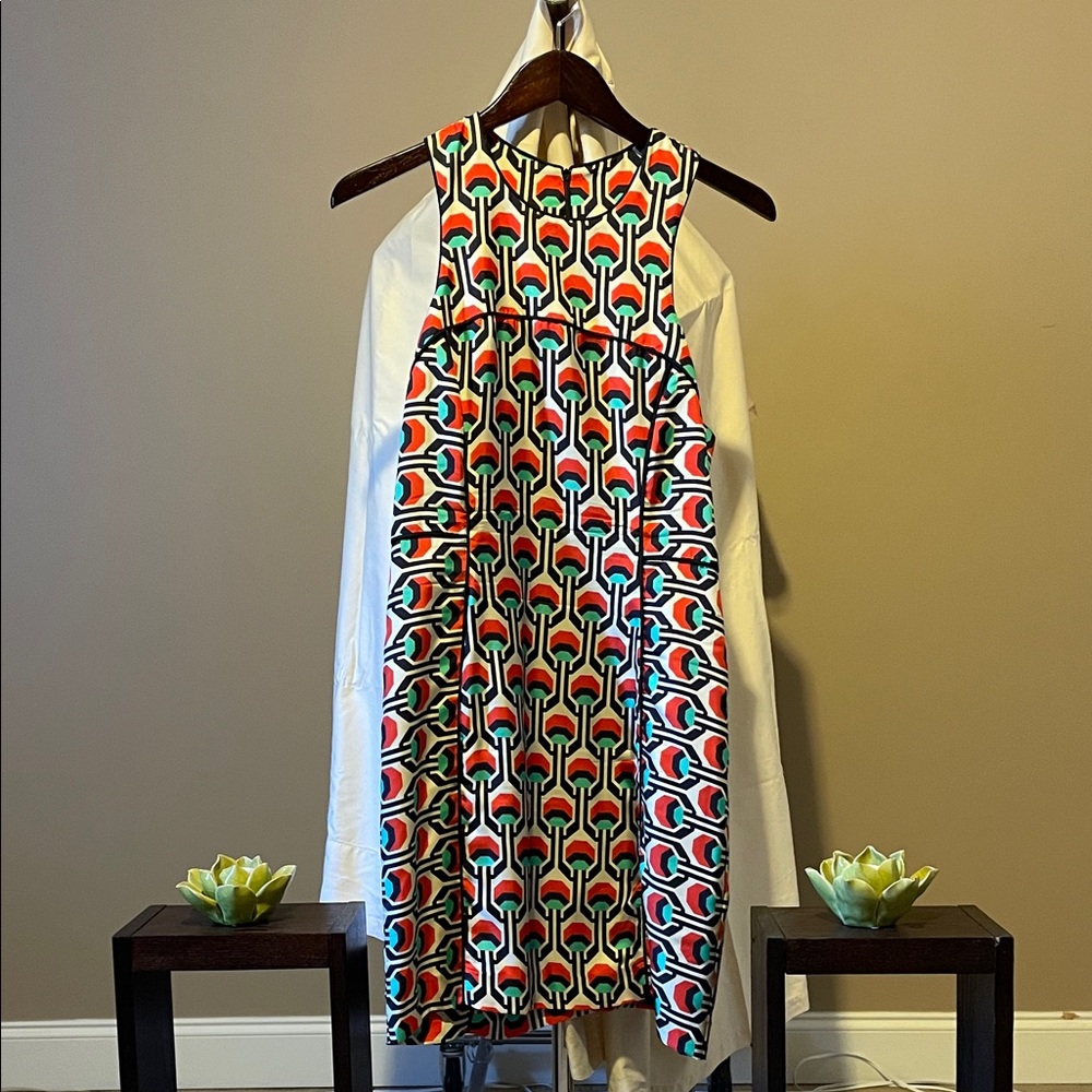 Milly of New York Graphic Midi Dress